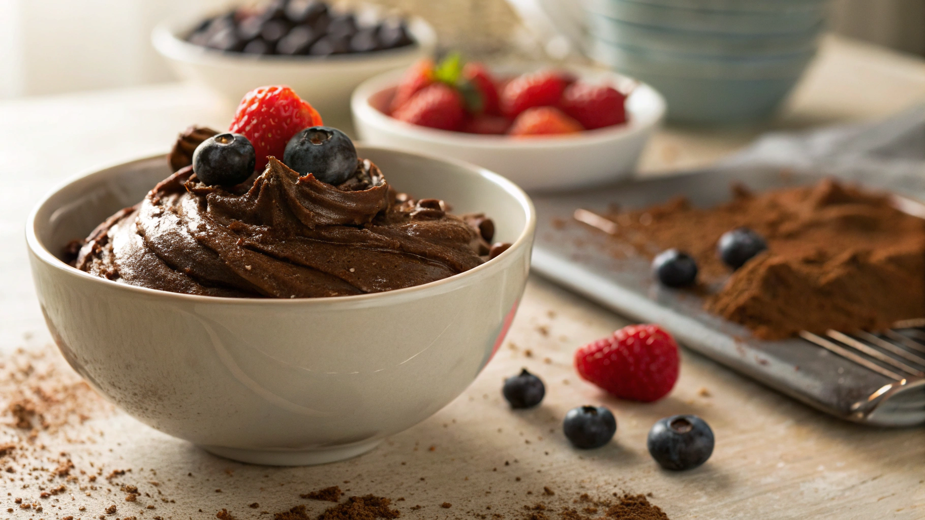Keto Chocolate Cocoa Frosting