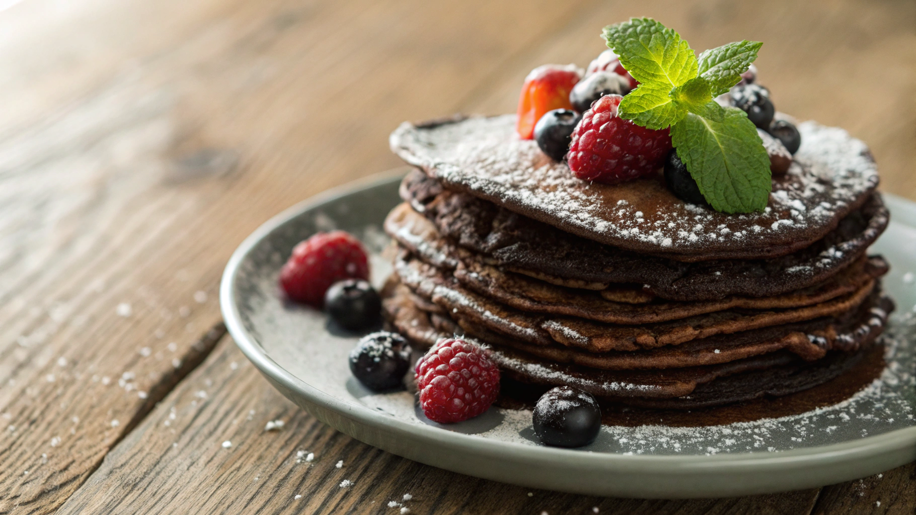 Keto Chocolate Crepes