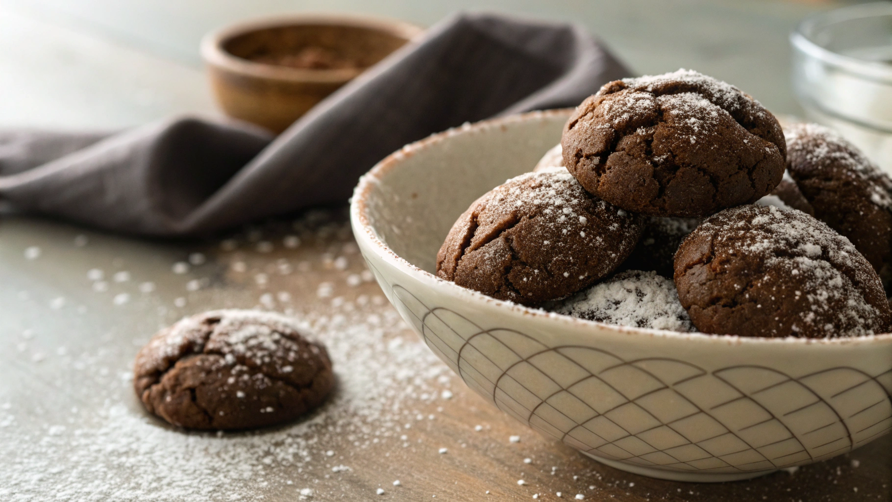 Keto Chocolate Crunch Cookies