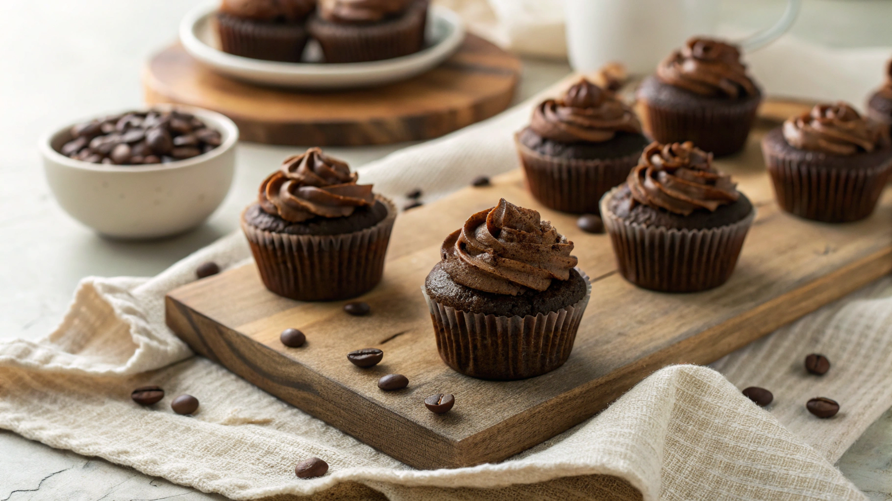Keto Chocolate Espresso Mini-Muffins
