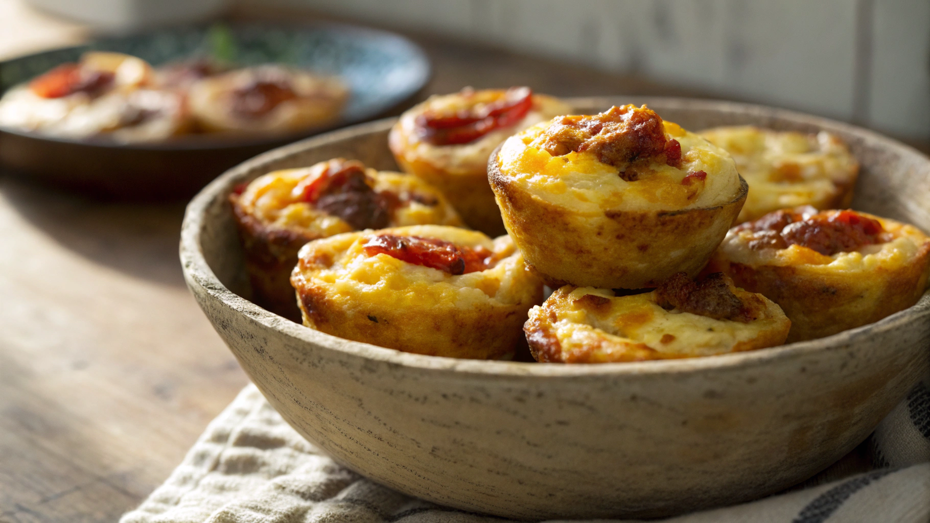 Keto Chorizo Patty Egg Bites