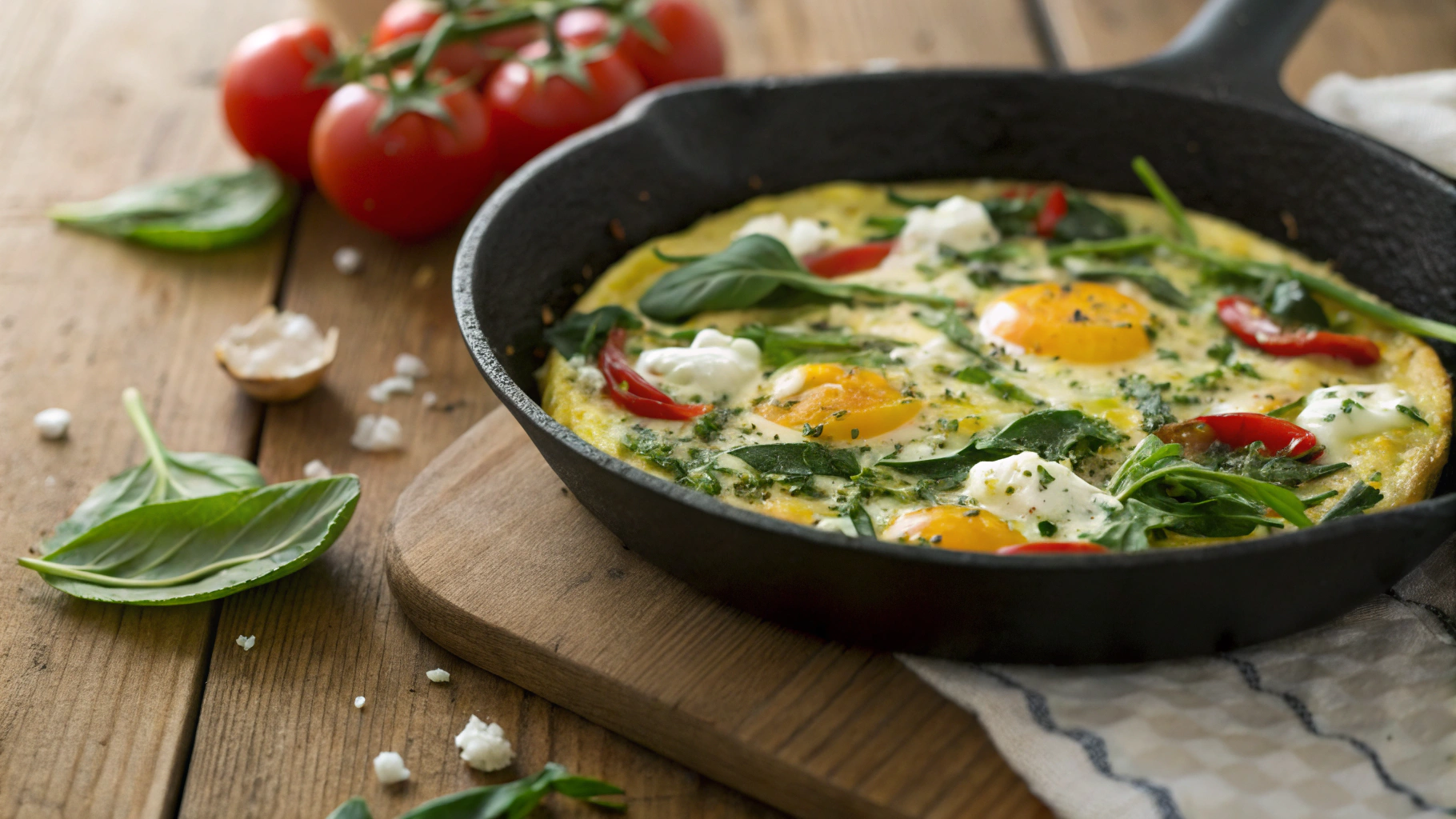 Keto Christmas Egg Bake