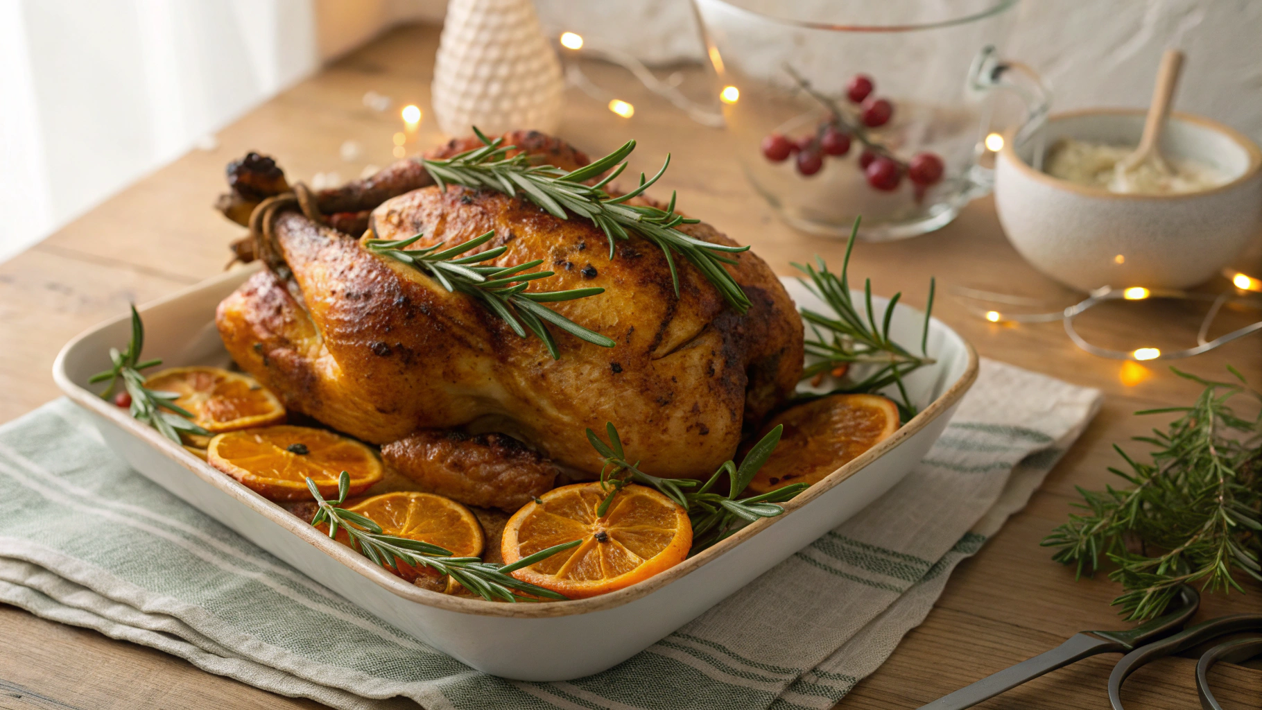 Keto Christmas Roast Chicken
