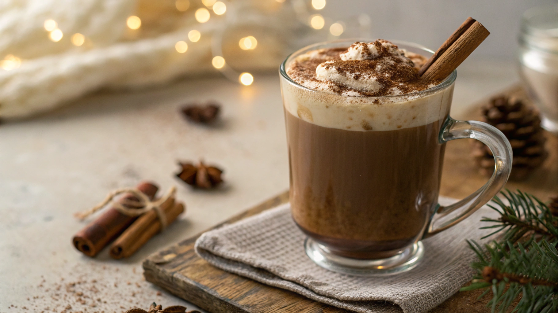 Keto Christmas Rum Butter Coffee