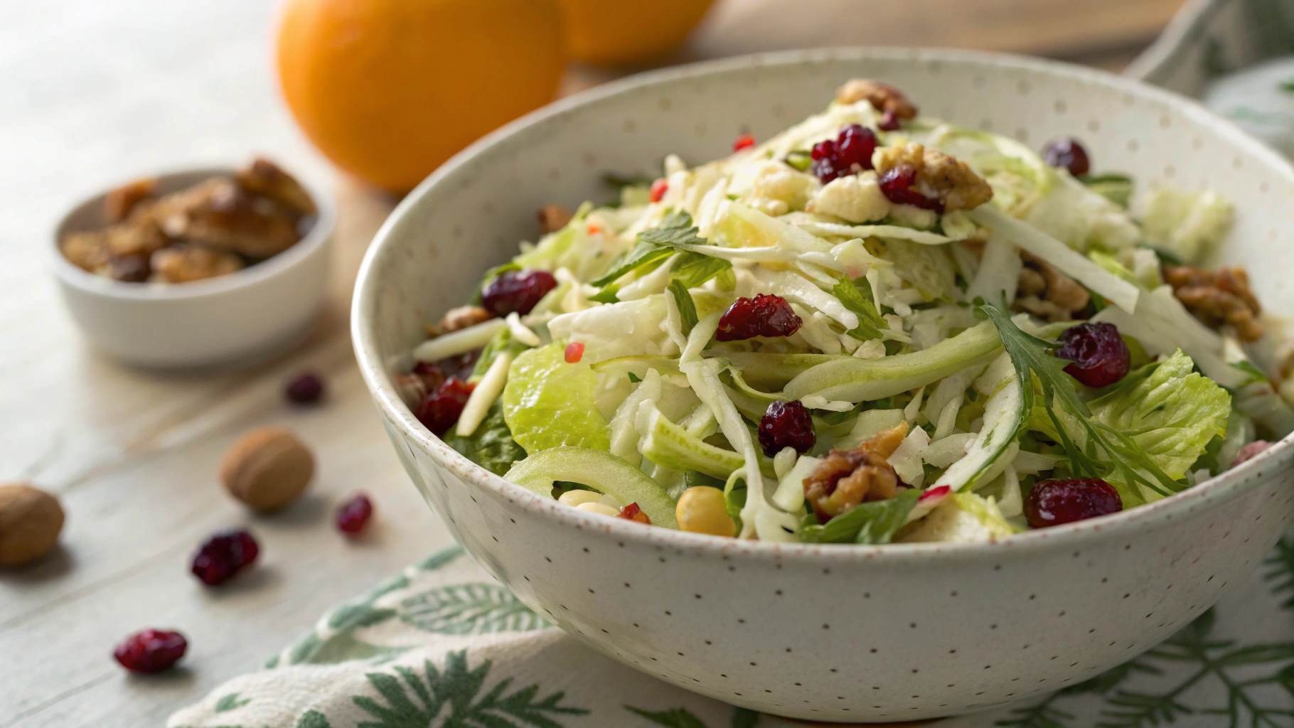 Low Carb Christmas Slaw