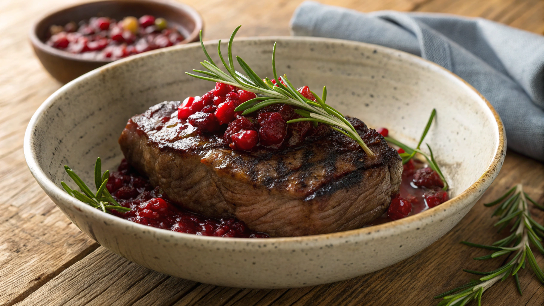 Keto Christmas Steak