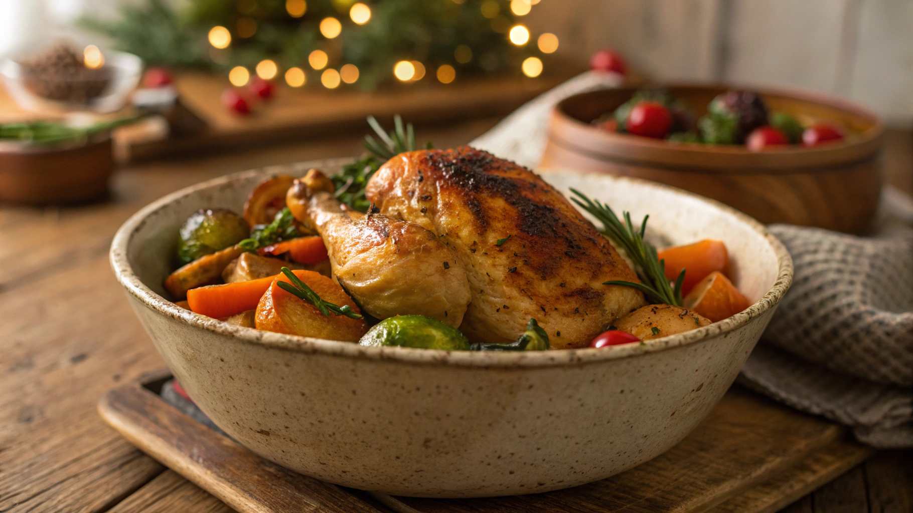 Low Carb Christmas Tray Bake