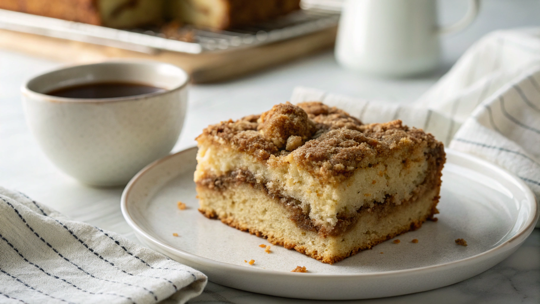 Keto Cinnamon Coffee Cake
