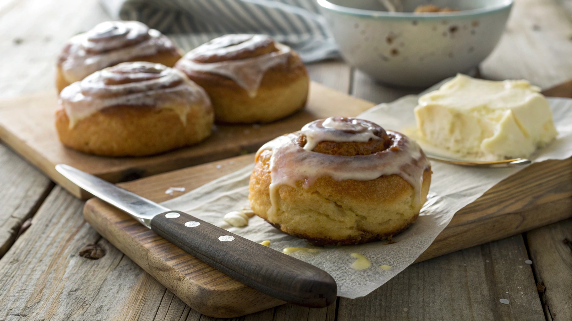 Keto Cinnamon Iced Buns