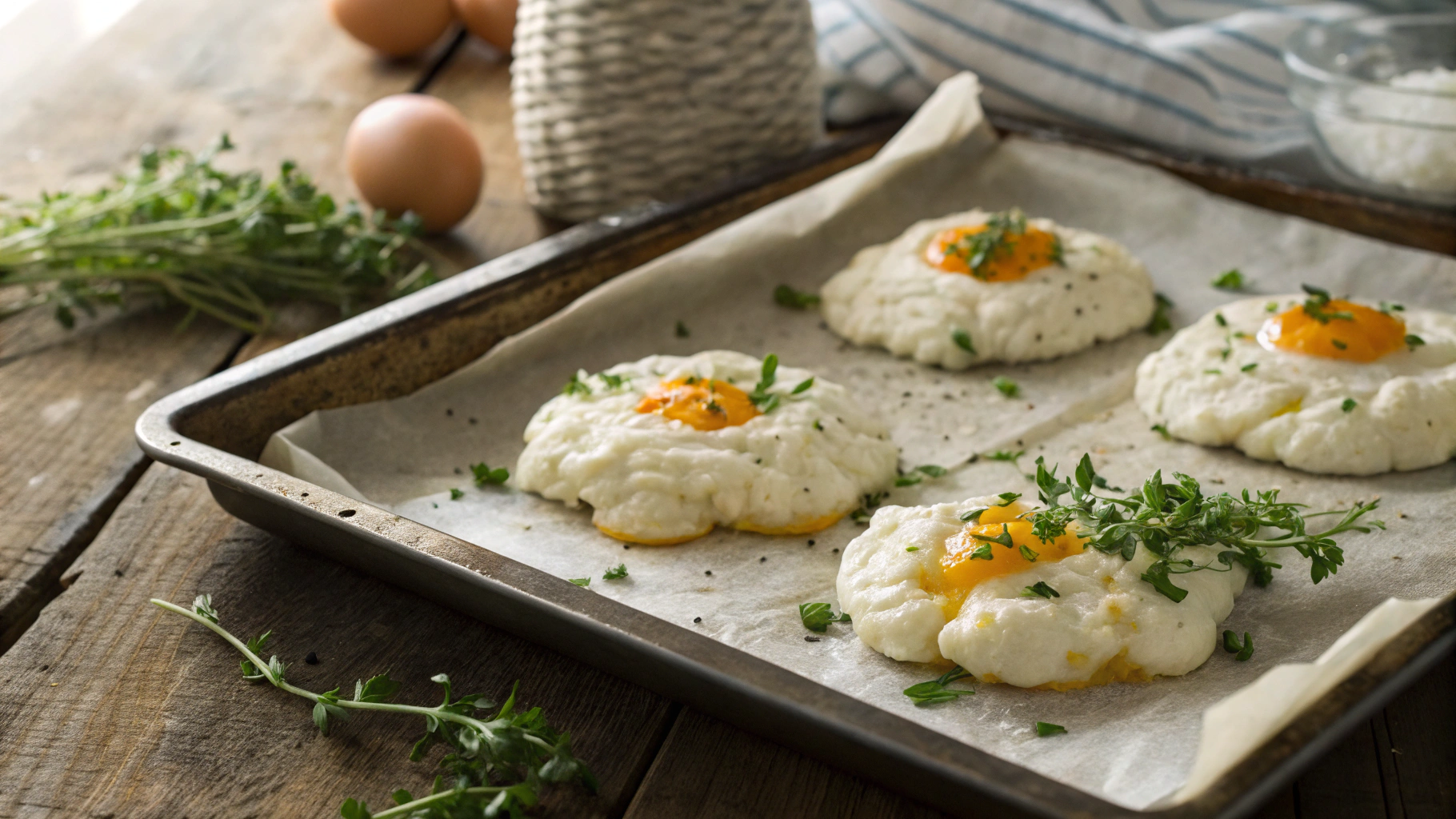 Keto Cloud Eggs