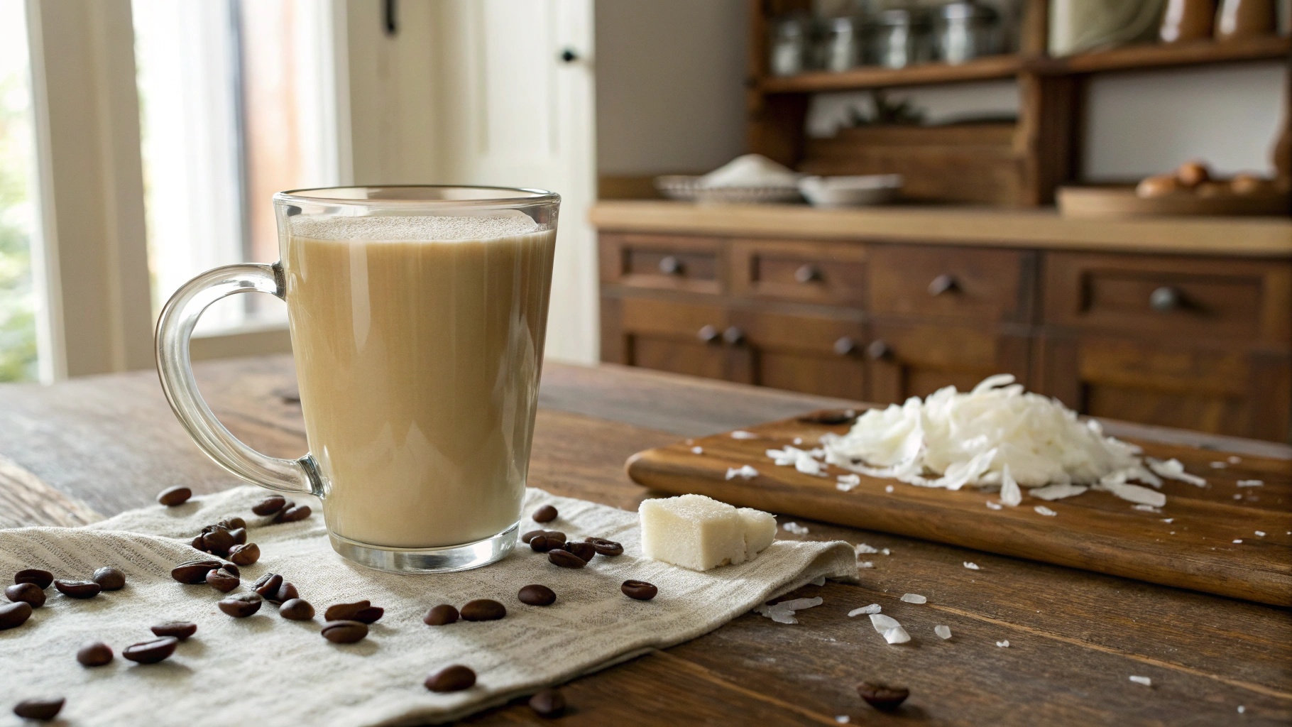 Keto Coconut Butter Coffee