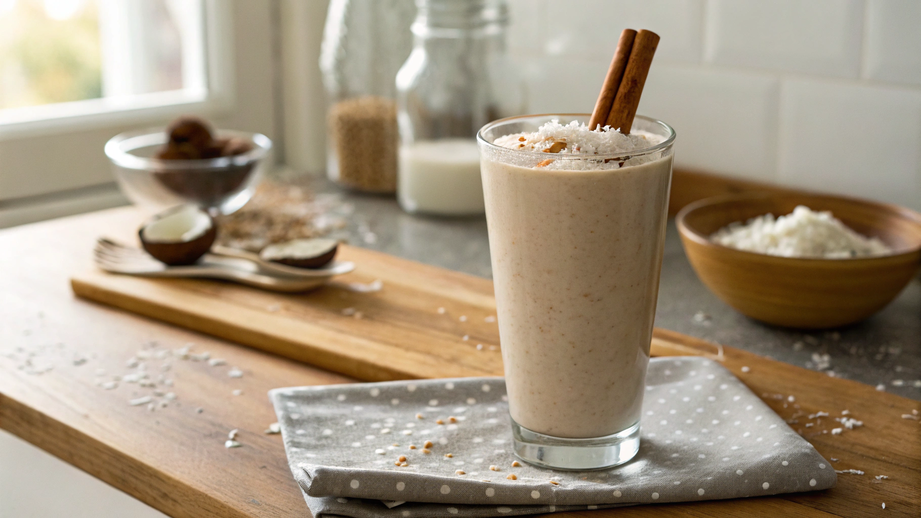 Keto Coconut Chai Smoothie
