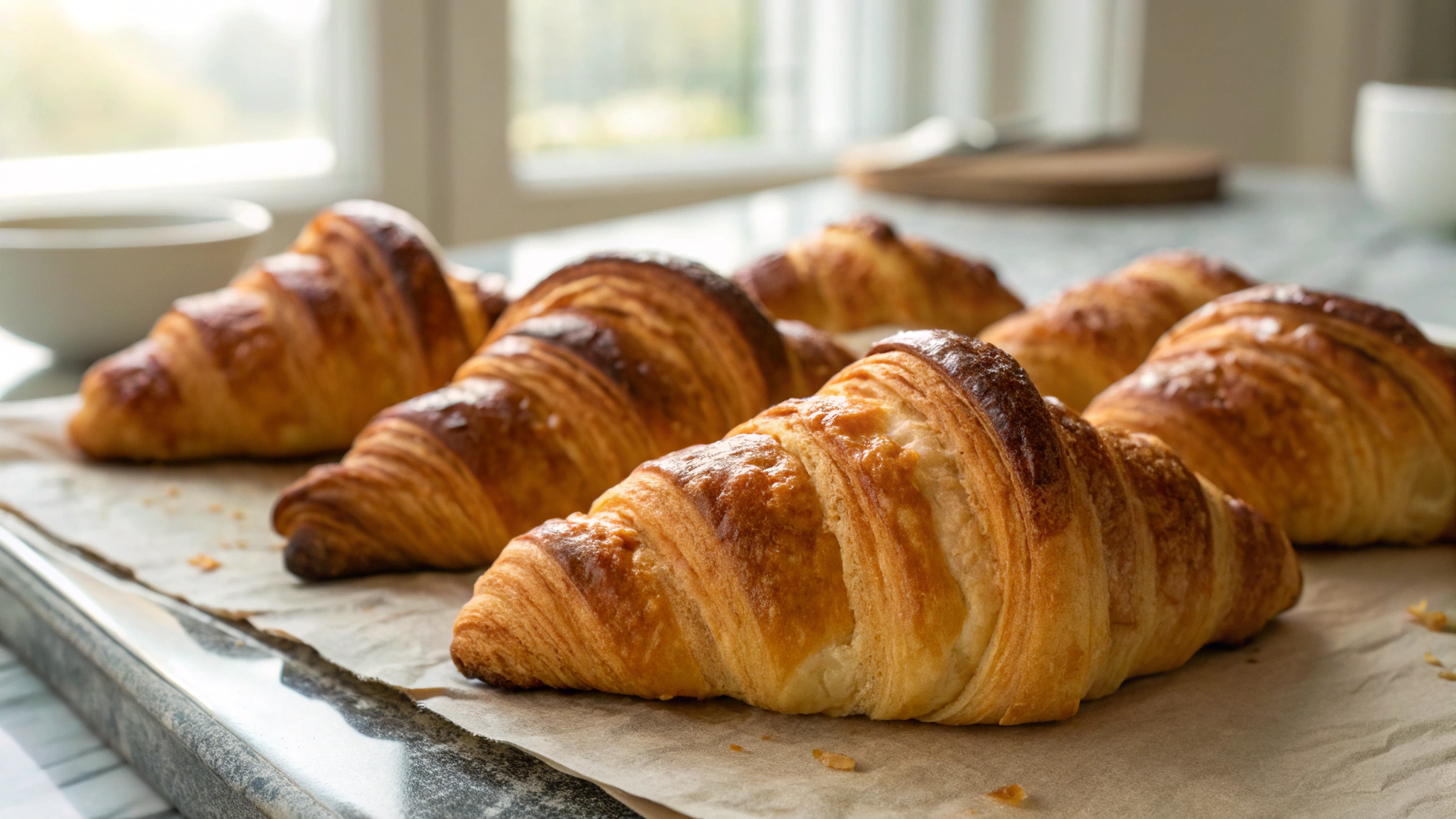 Keto Coconut Flour Croissant