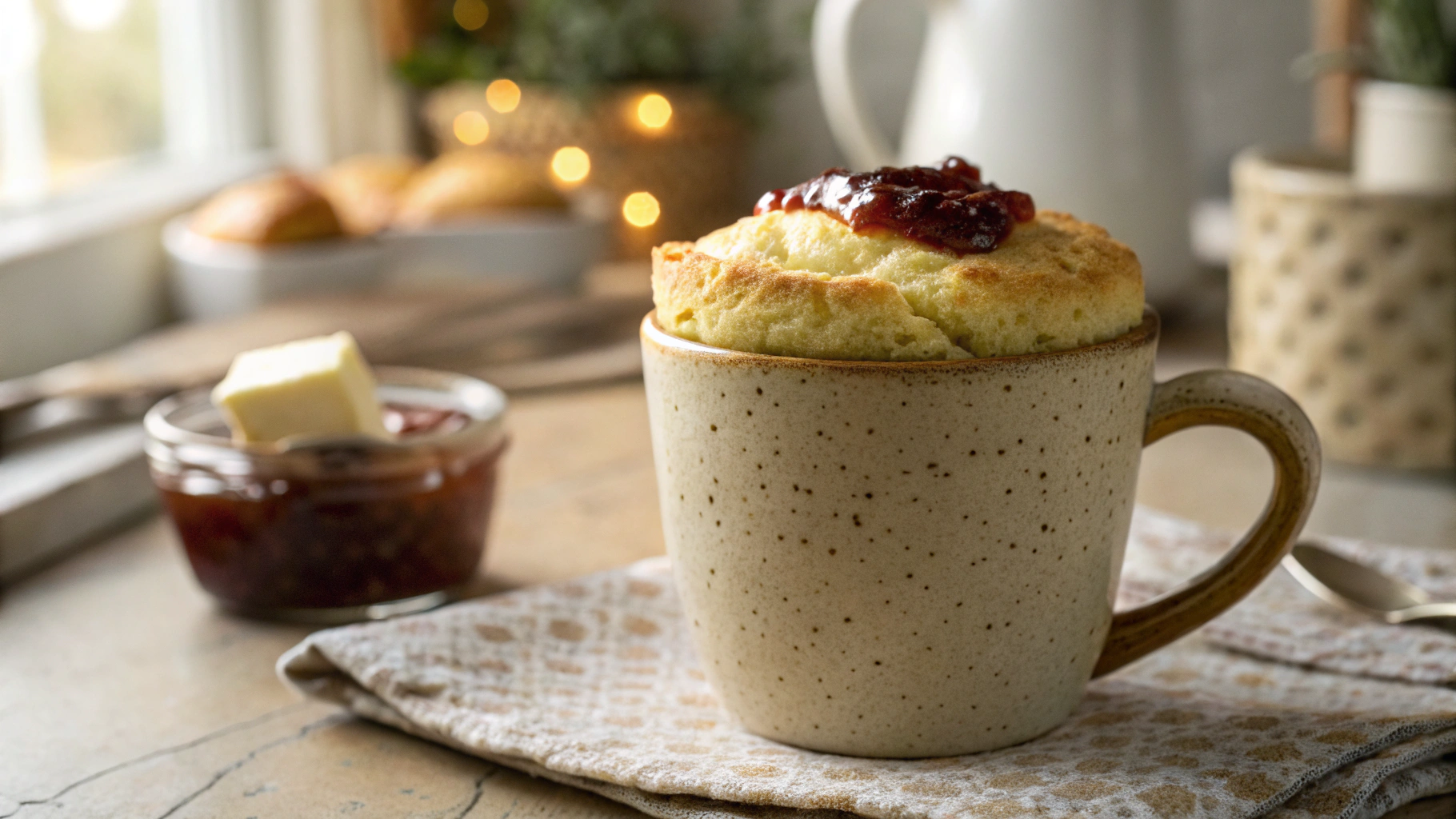 Keto Coconut Flour Mug Bread