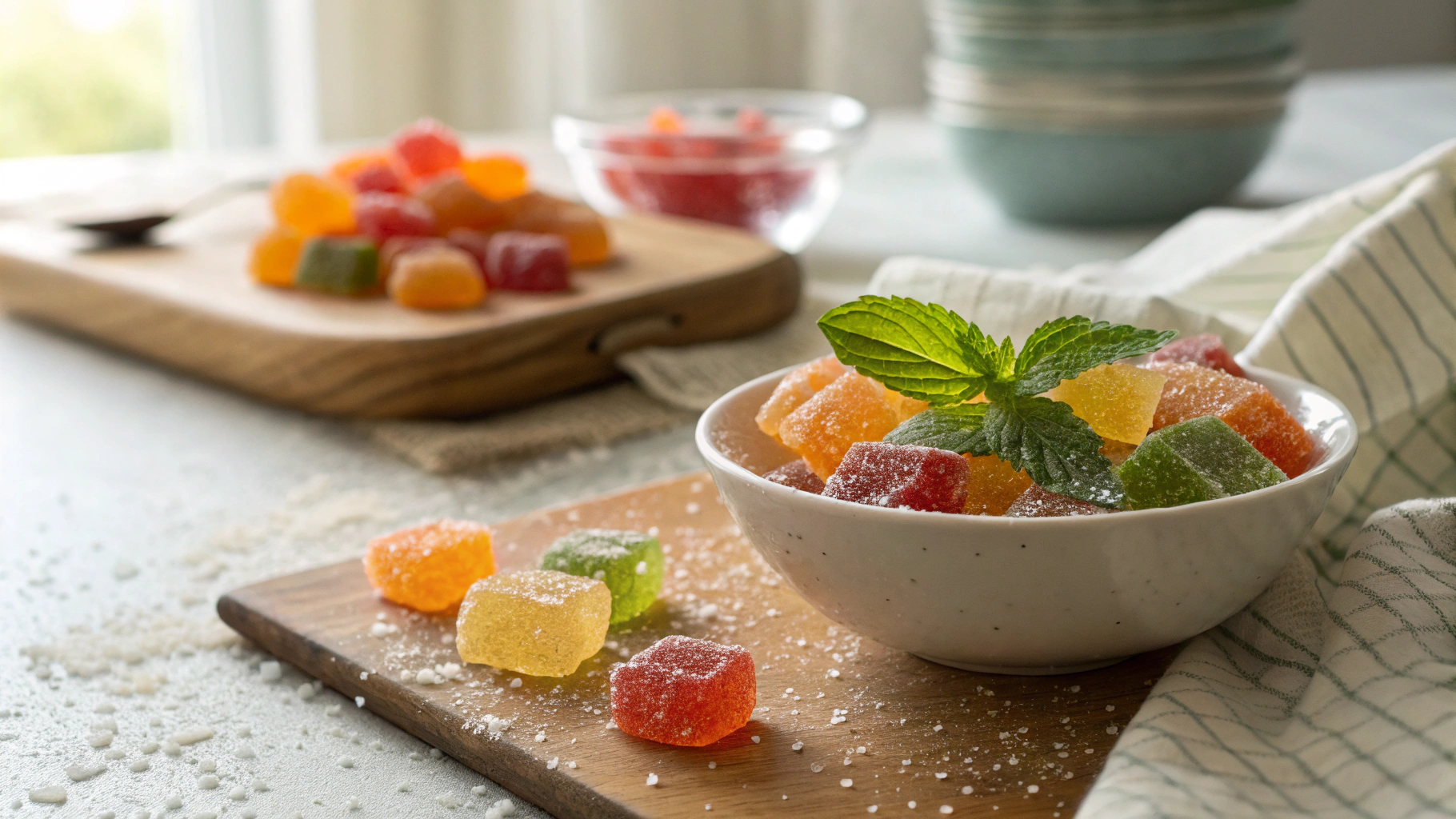 Keto Coconut Ginger Gummies