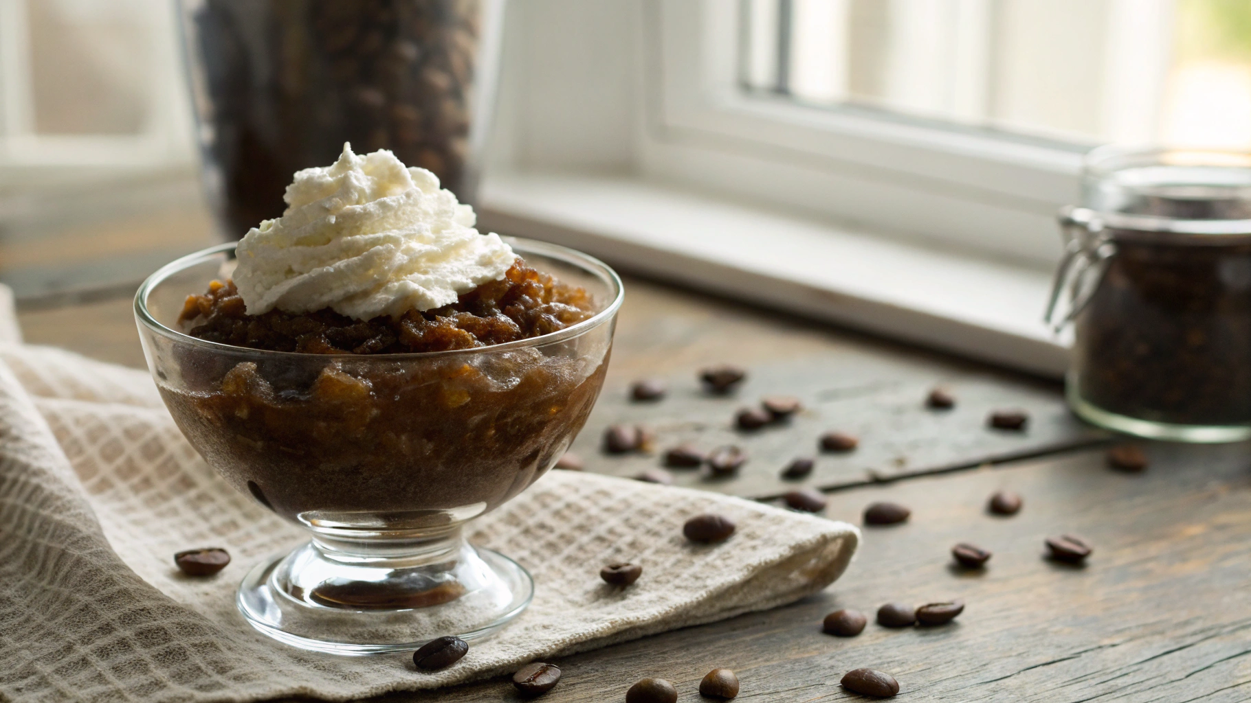 Keto Coffee And Cream Granita
