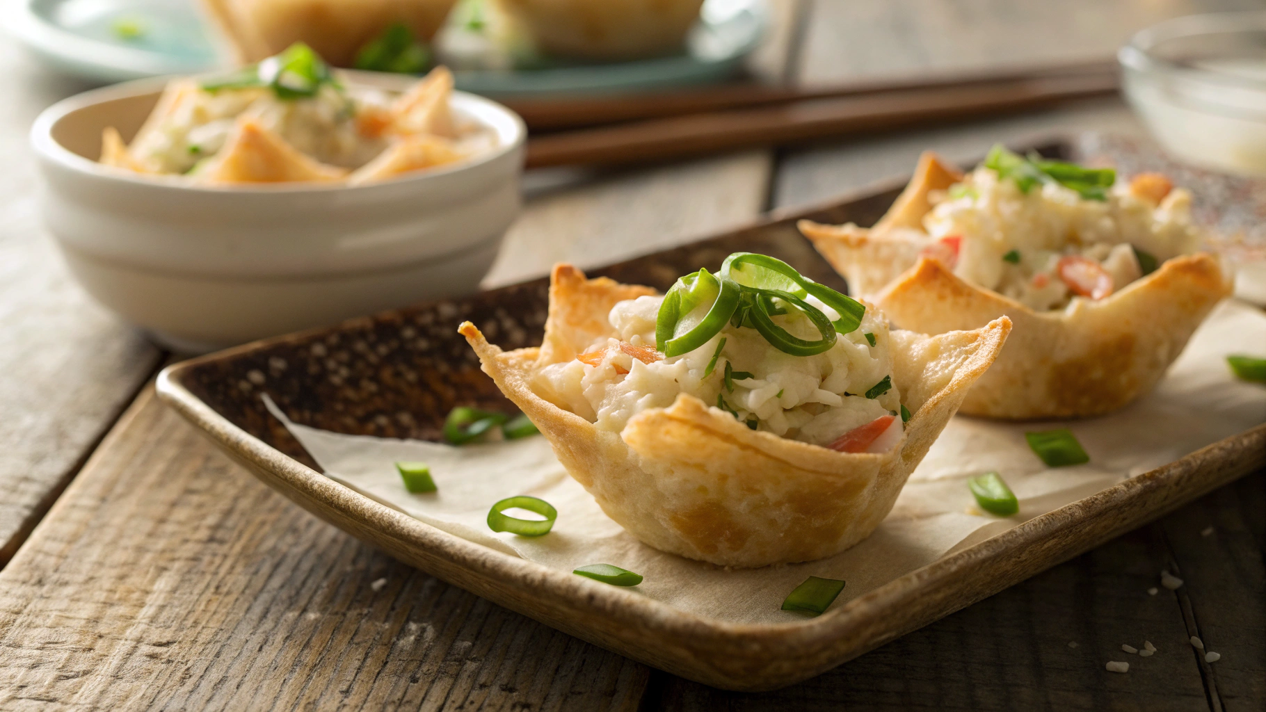 Keto Crab Rangoon
