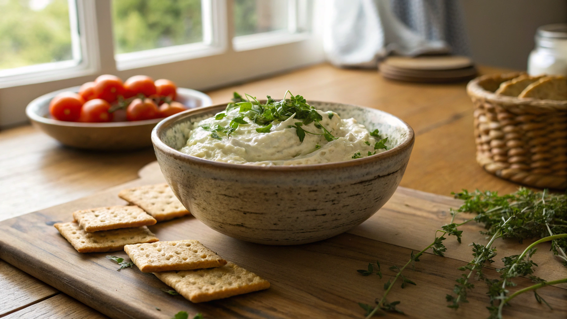 Keto Cream Cheese and Anchovy Dip