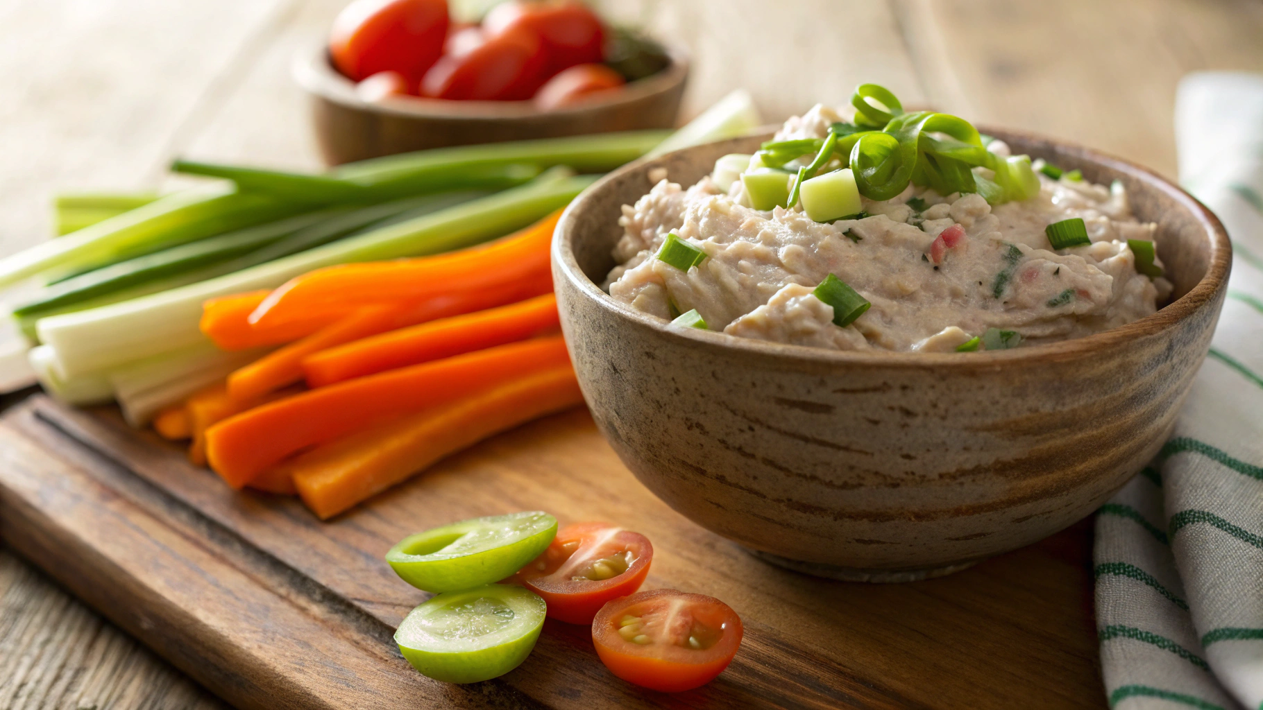 Keto Cream Cheese and Tuna Dip
