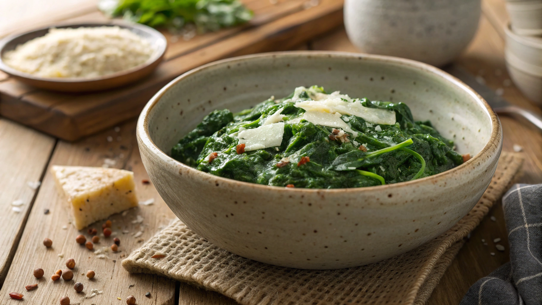 Keto Creamed Spinach