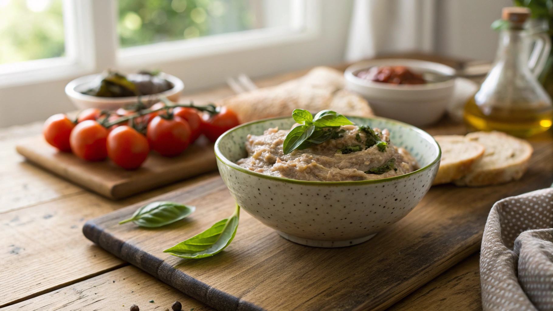 Keto Creamy Chicken Tapenade Dip
