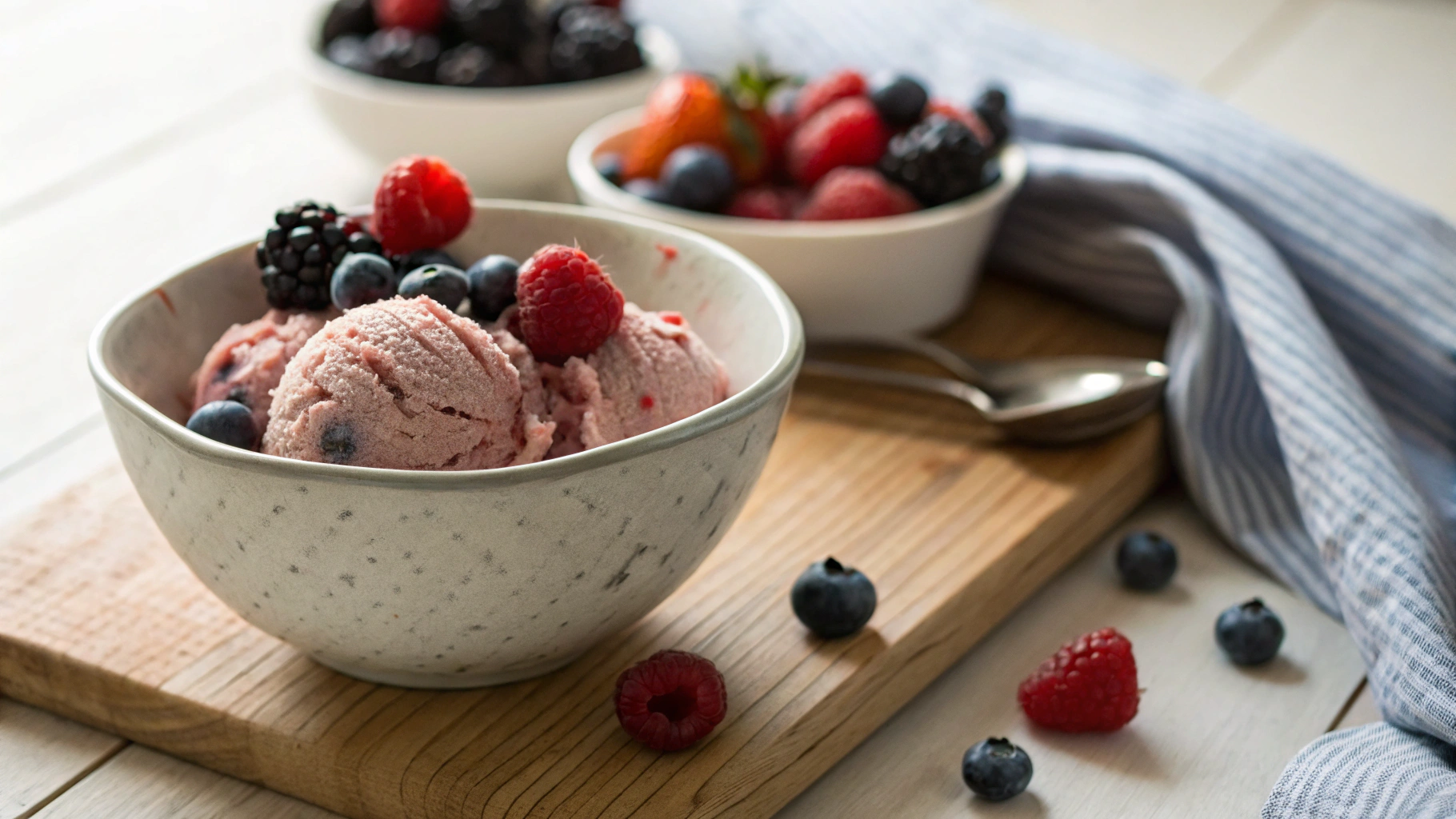 Low Carb Creamy Vegan Tahini Ice Cream