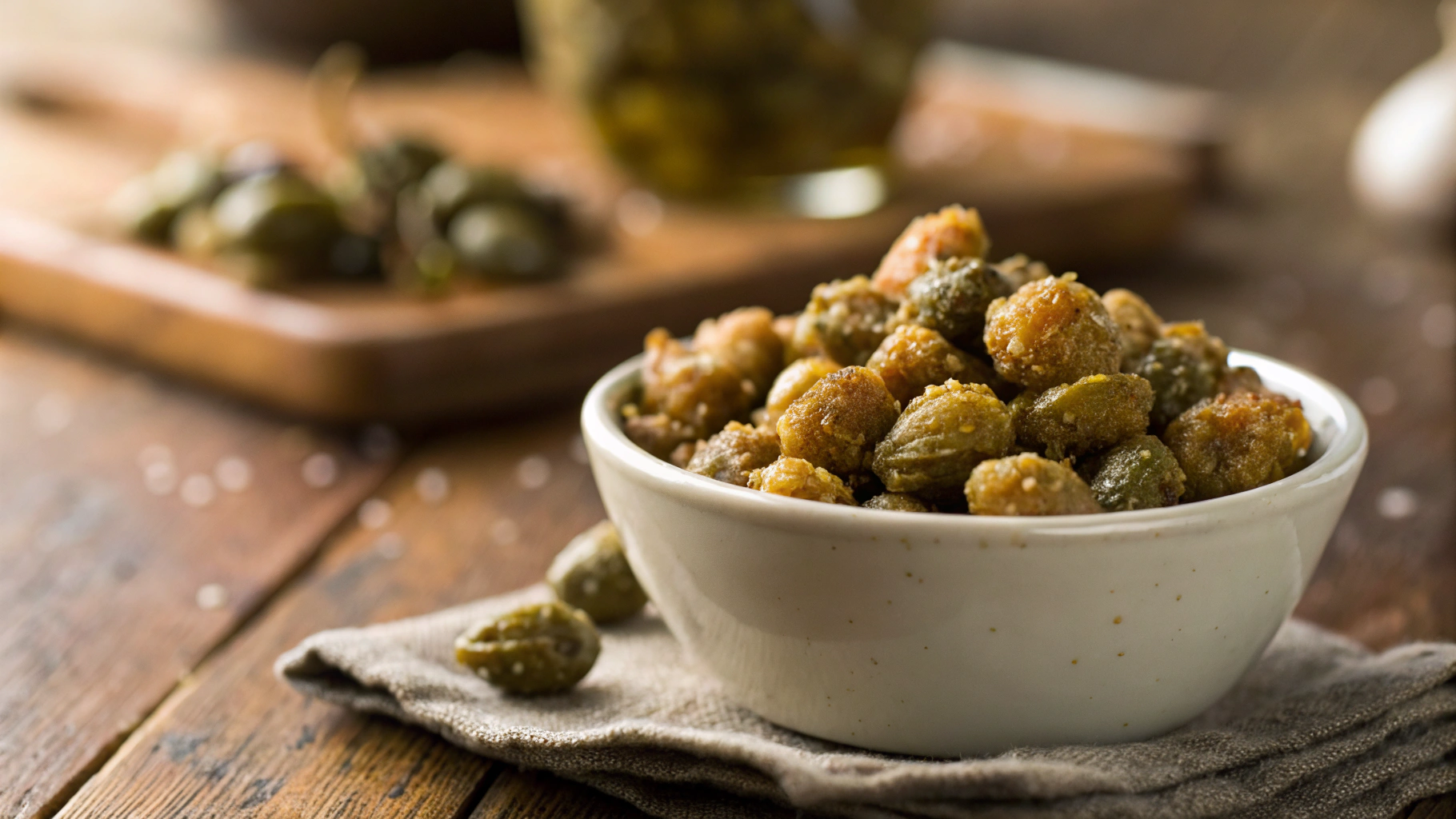 Keto Crispy Fried Capers