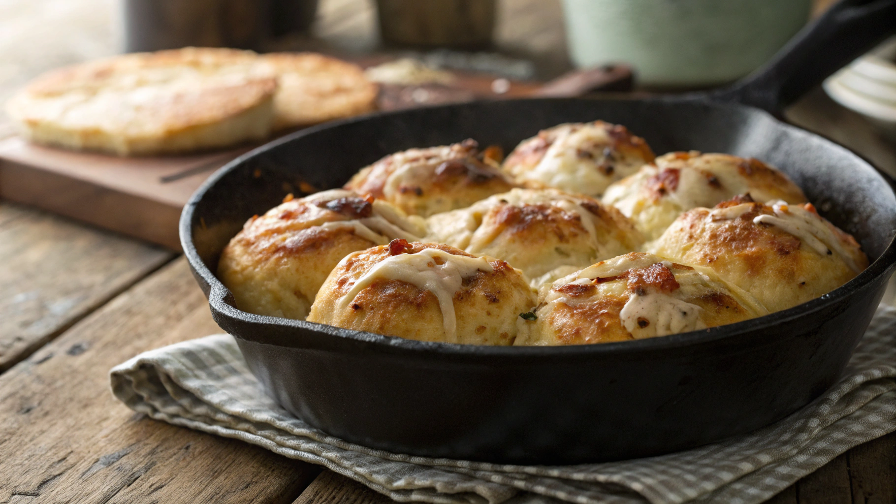 Keto Croque Monsieur Pullapart Brunch