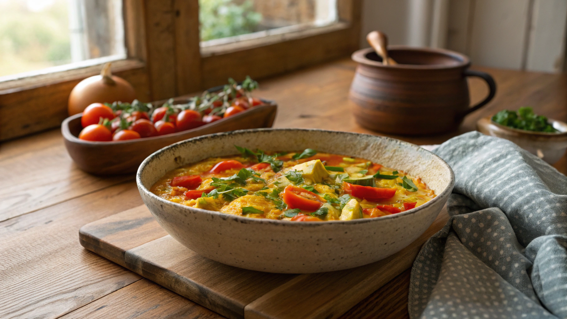 Keto Curried Omelette