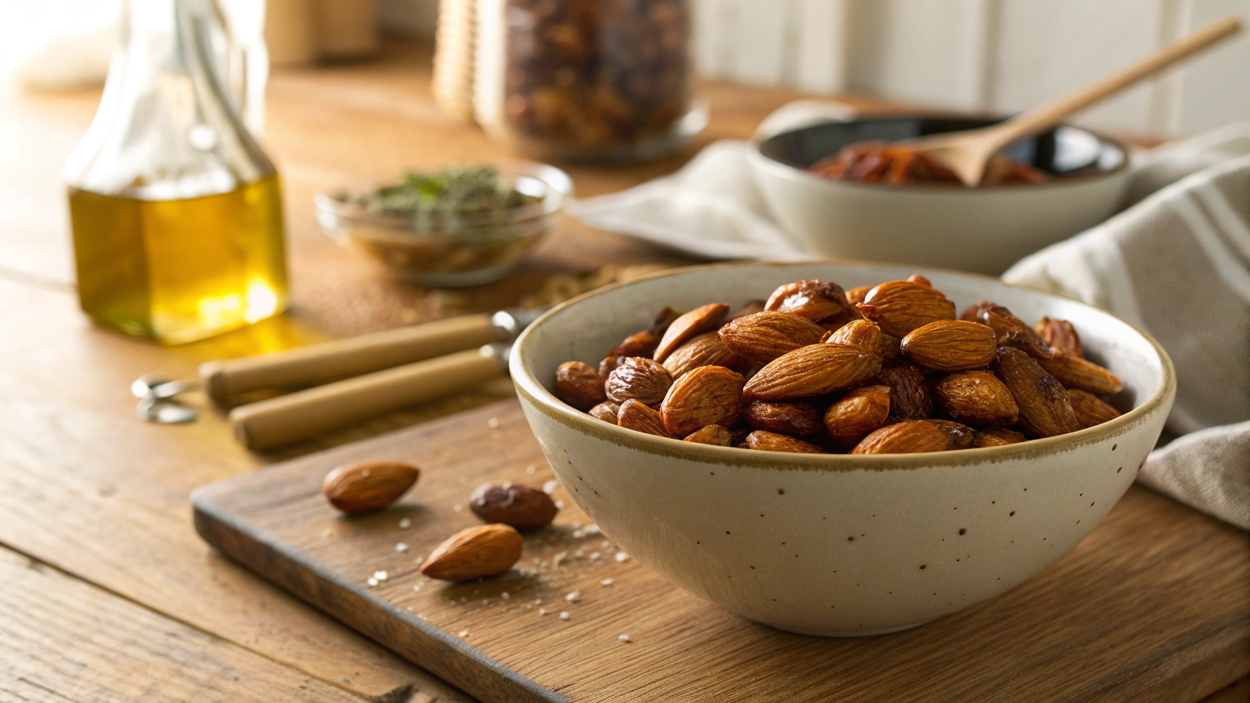 Keto Curry Almonds