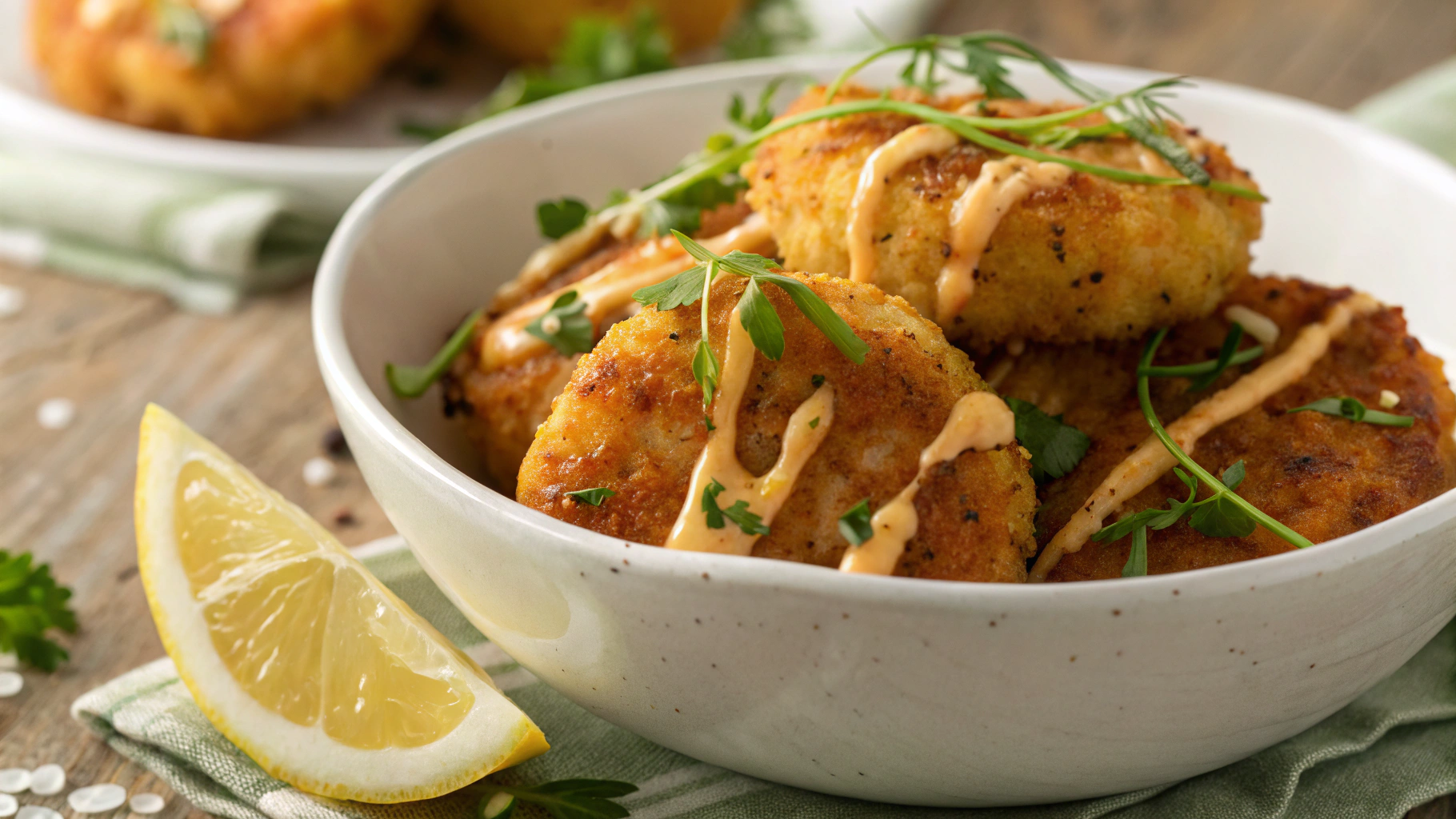 Keto Curry Shrimp Cakes