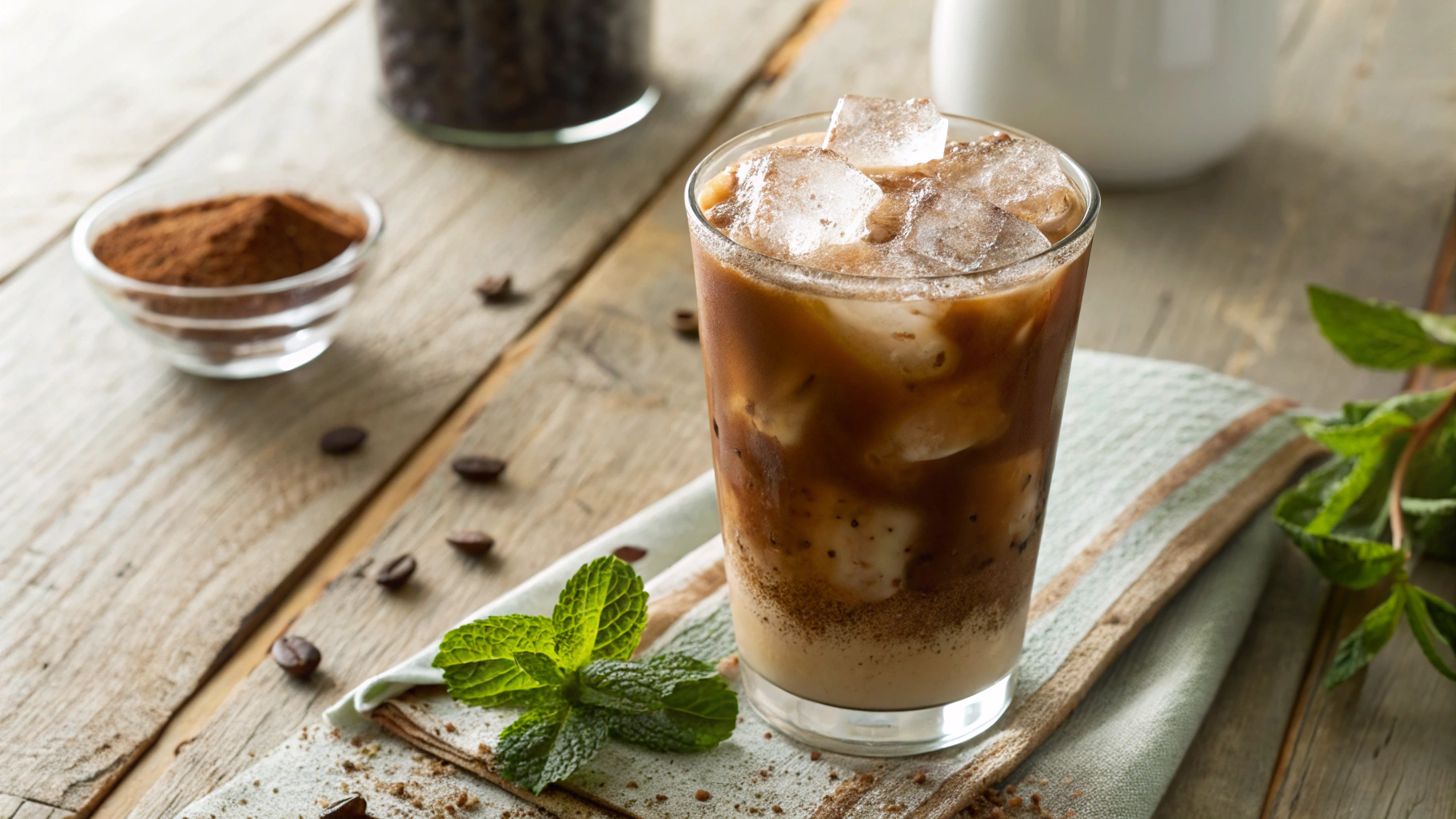 Keto Dairy-free Collagen Packed Iced Coffee
