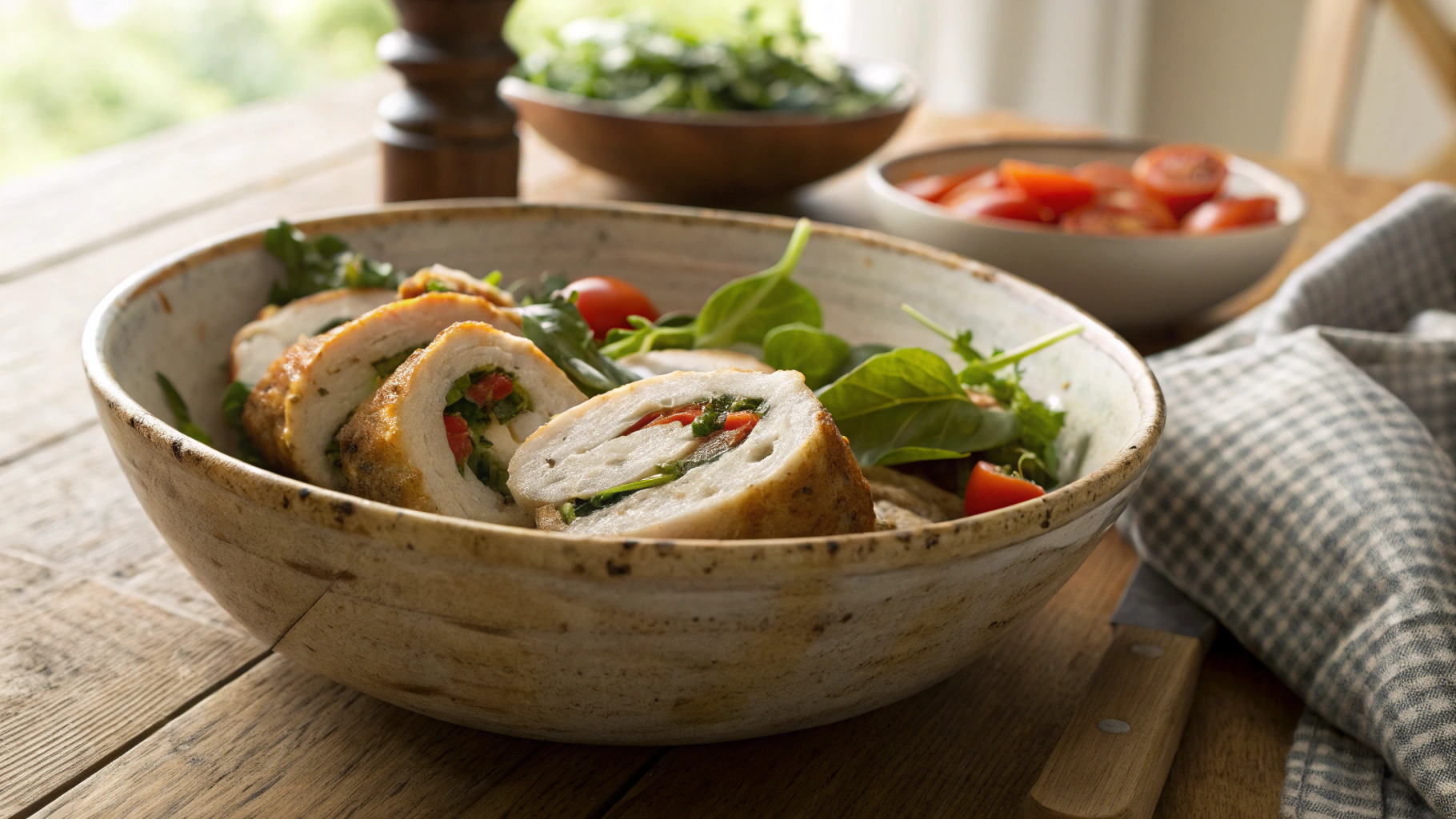 Keto Dairy-Free Ranch Chicken Roll Ups