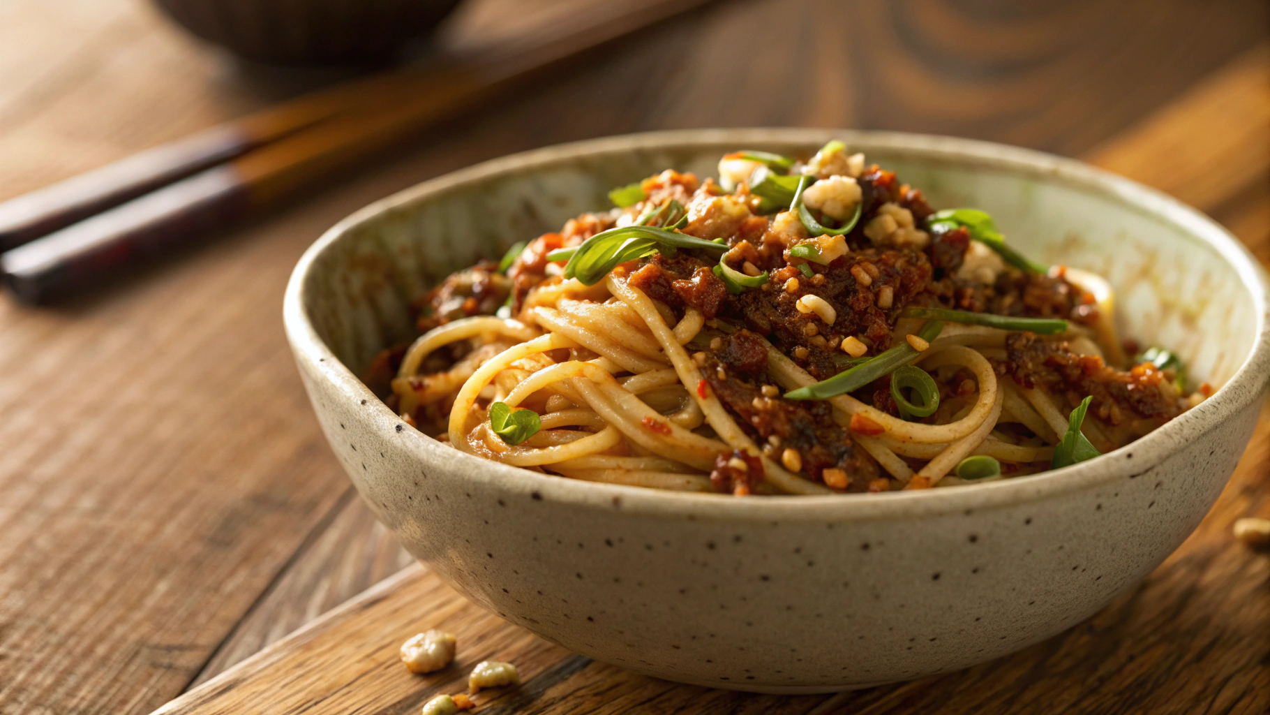 Low Carb Dan Dan Noodles