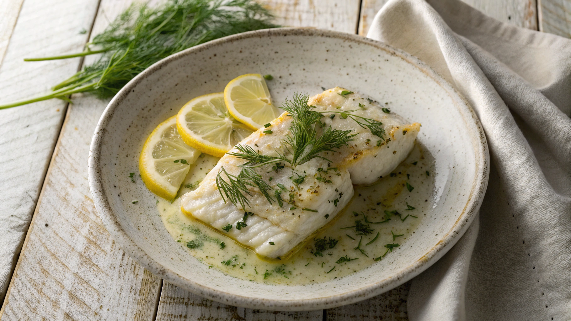 Keto Dill-Butter Cod