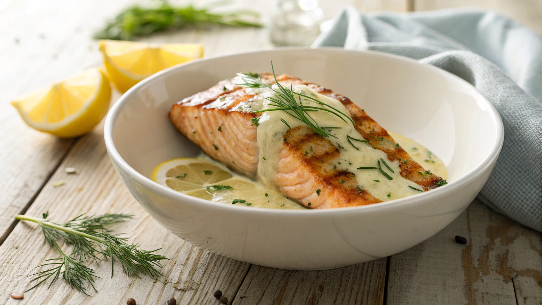 Keto Dill Cream Sauce