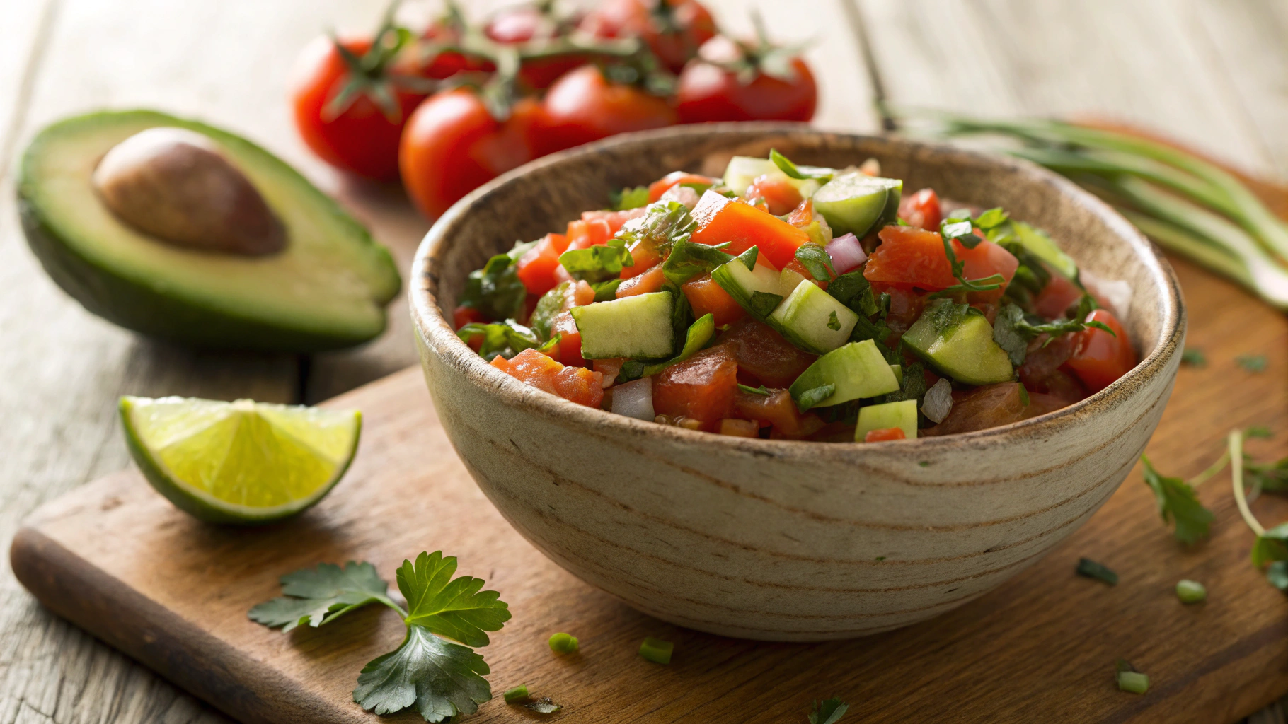 Keto Dill Pickle Salsa