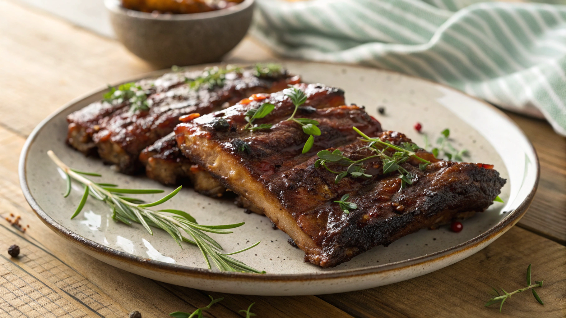 Keto Dry Rub Texan Ribs