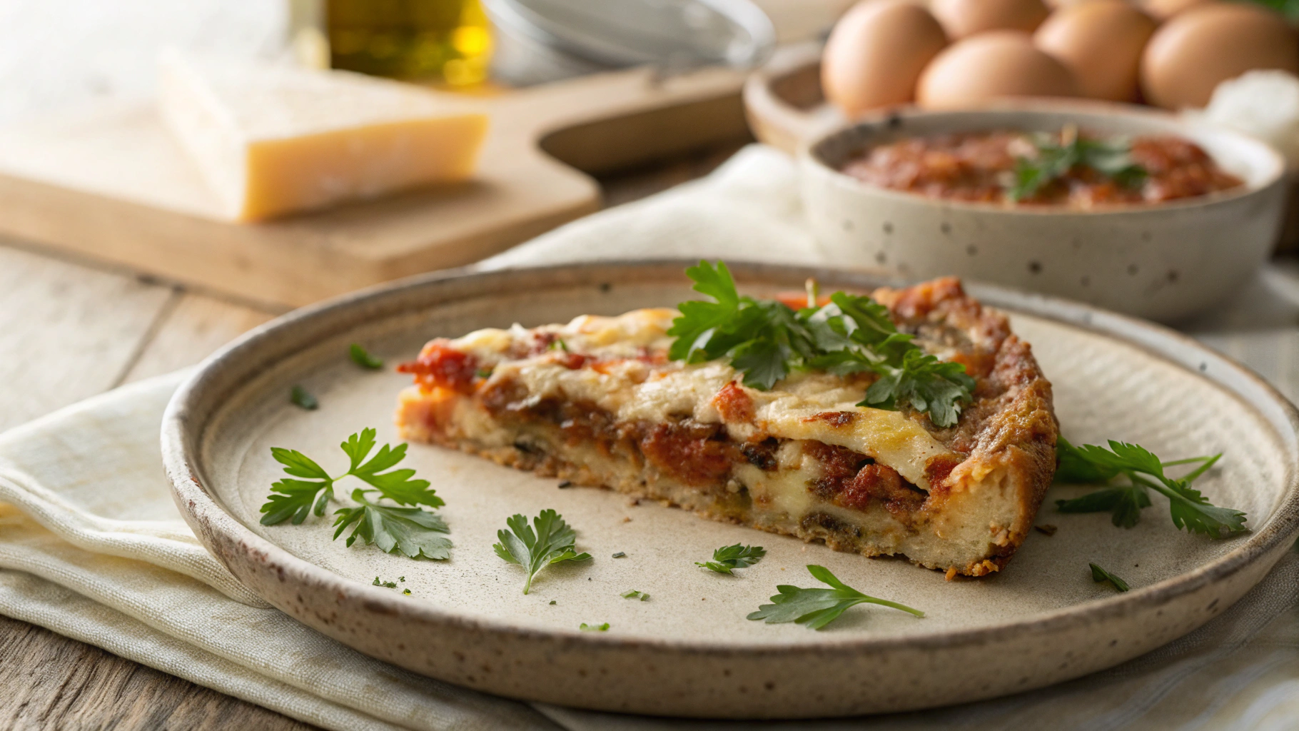 Keto Easter Pizza Rustica
