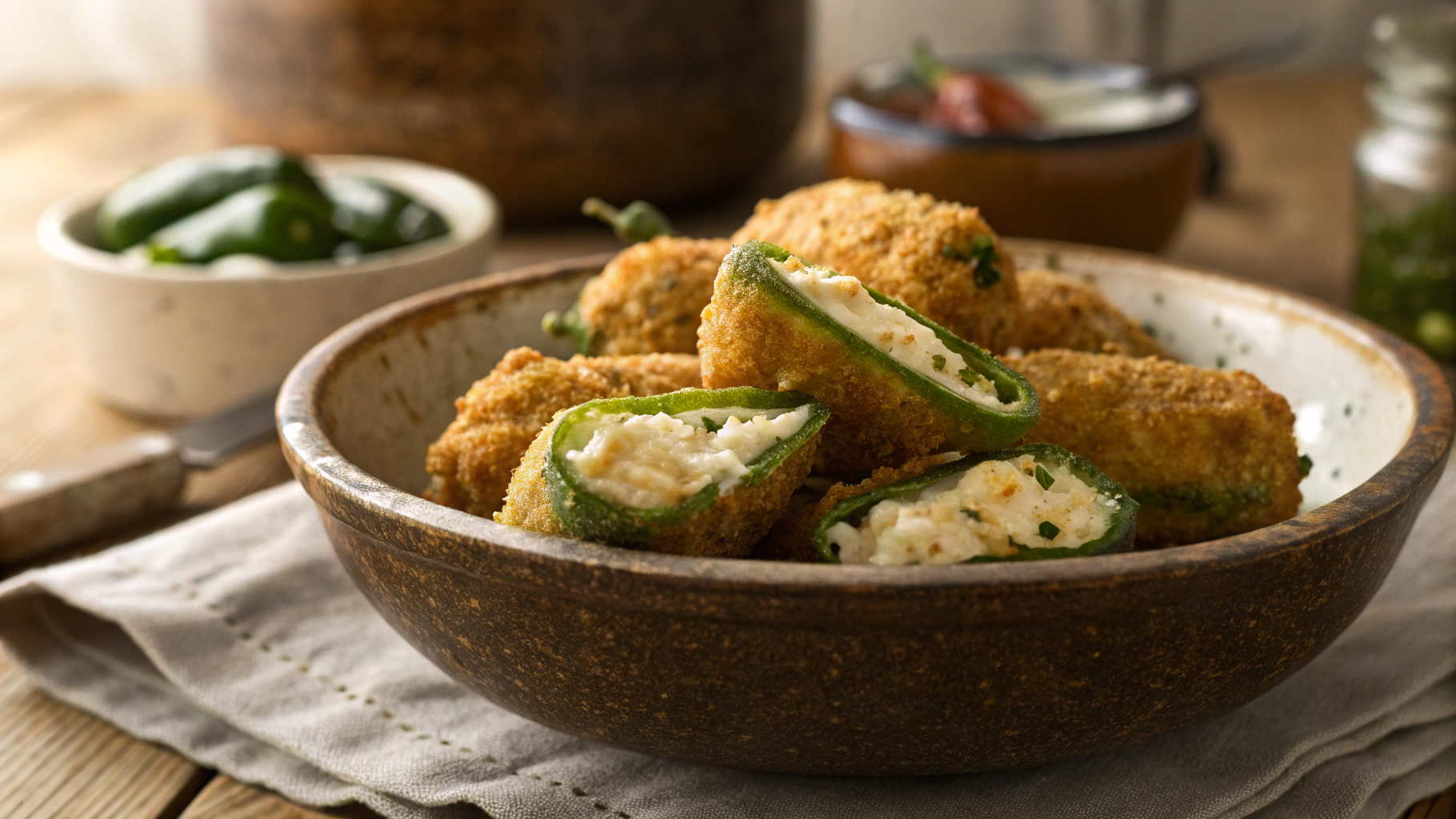 Keto Easy Air Fryer Jalapeno Poppers