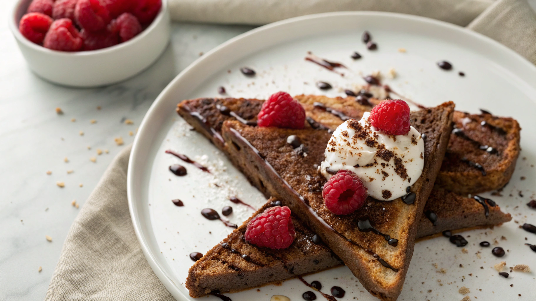 Keto Easy Chocolate French Toast