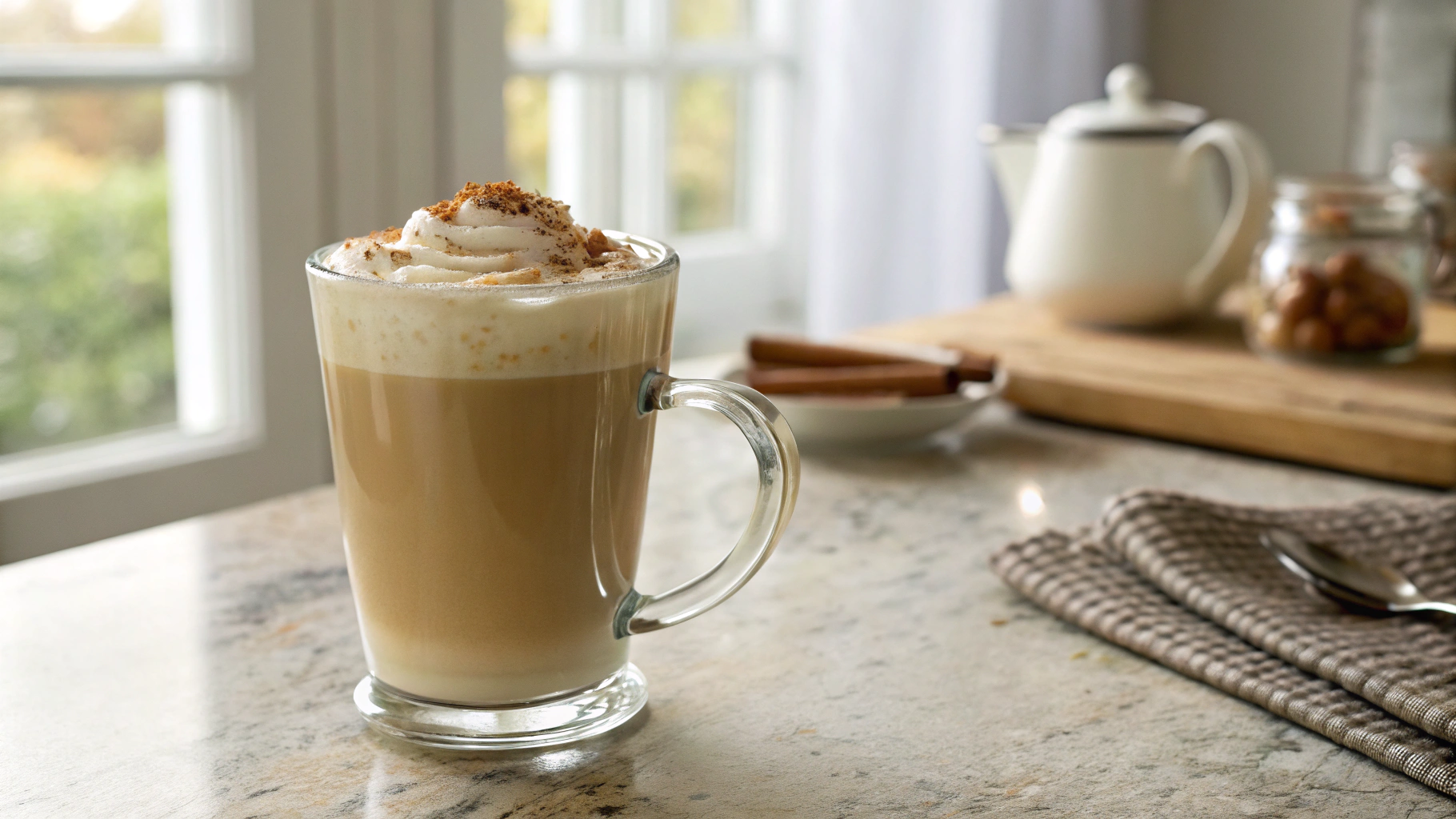 Keto Easy Egg Fast Vanilla Coffee