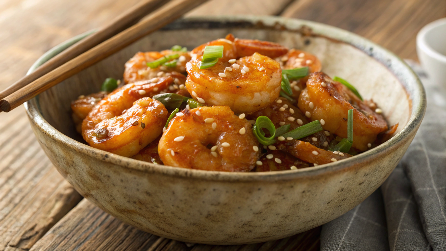 Keto Easy Honey Garlic Shrimp