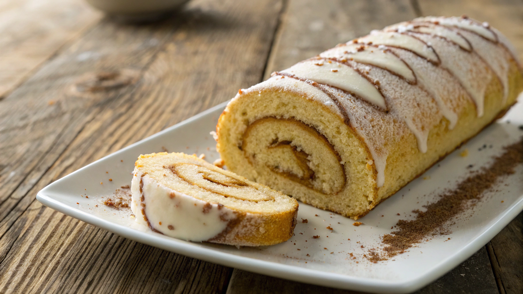 Keto Egg Fast Brown Sugar Mascarpone Roll