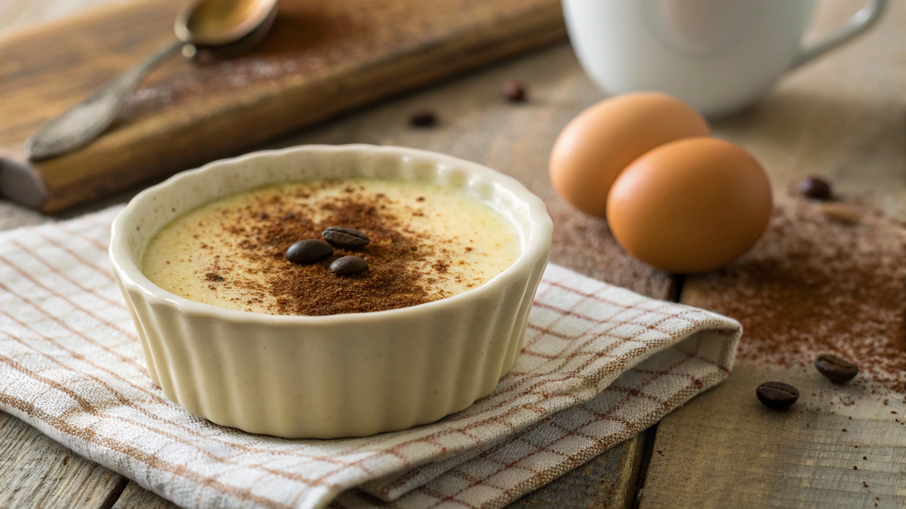Keto Egg Fast Café Custard