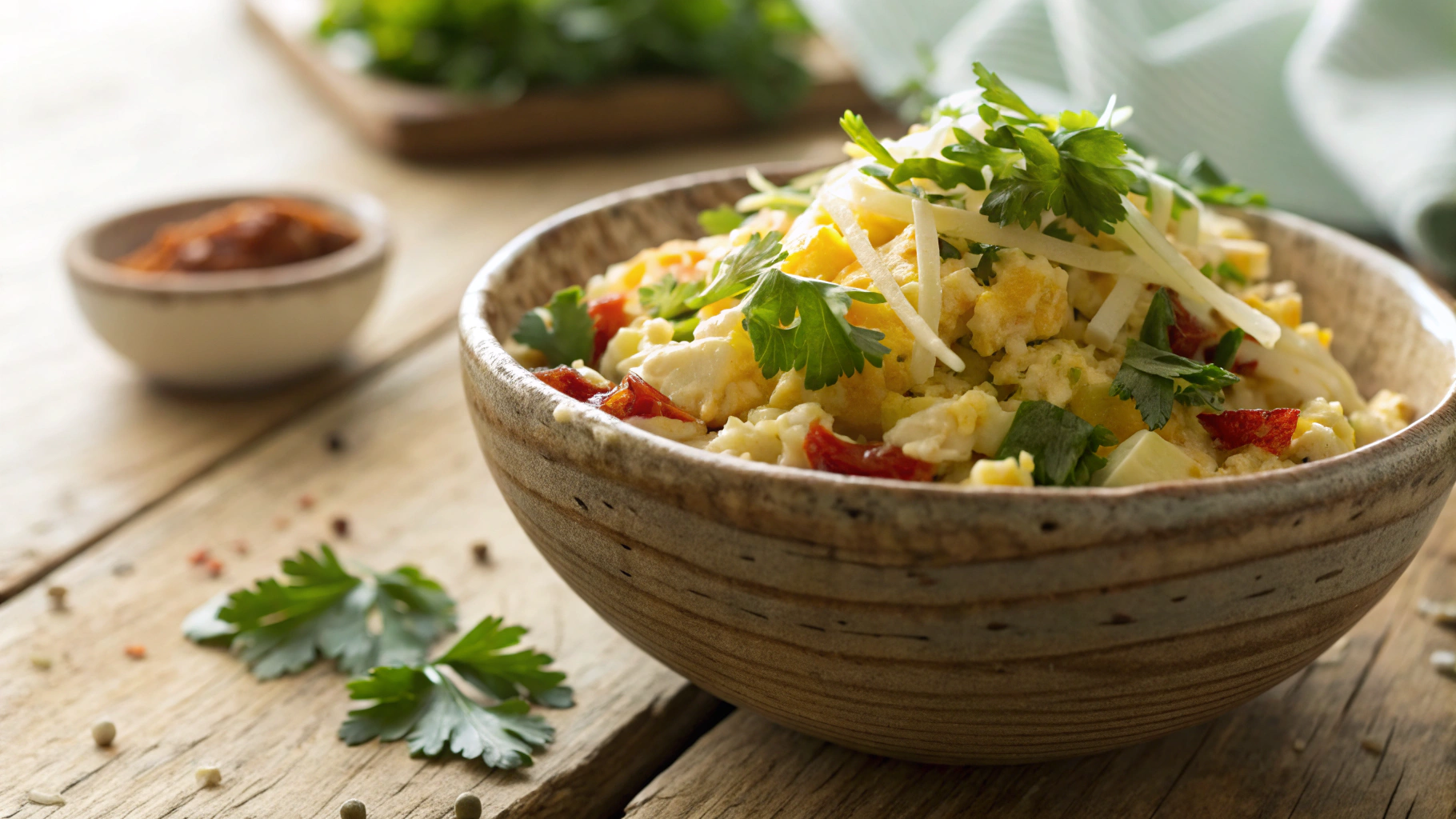 Keto Egg Fast Chili Cheese Egg Salad