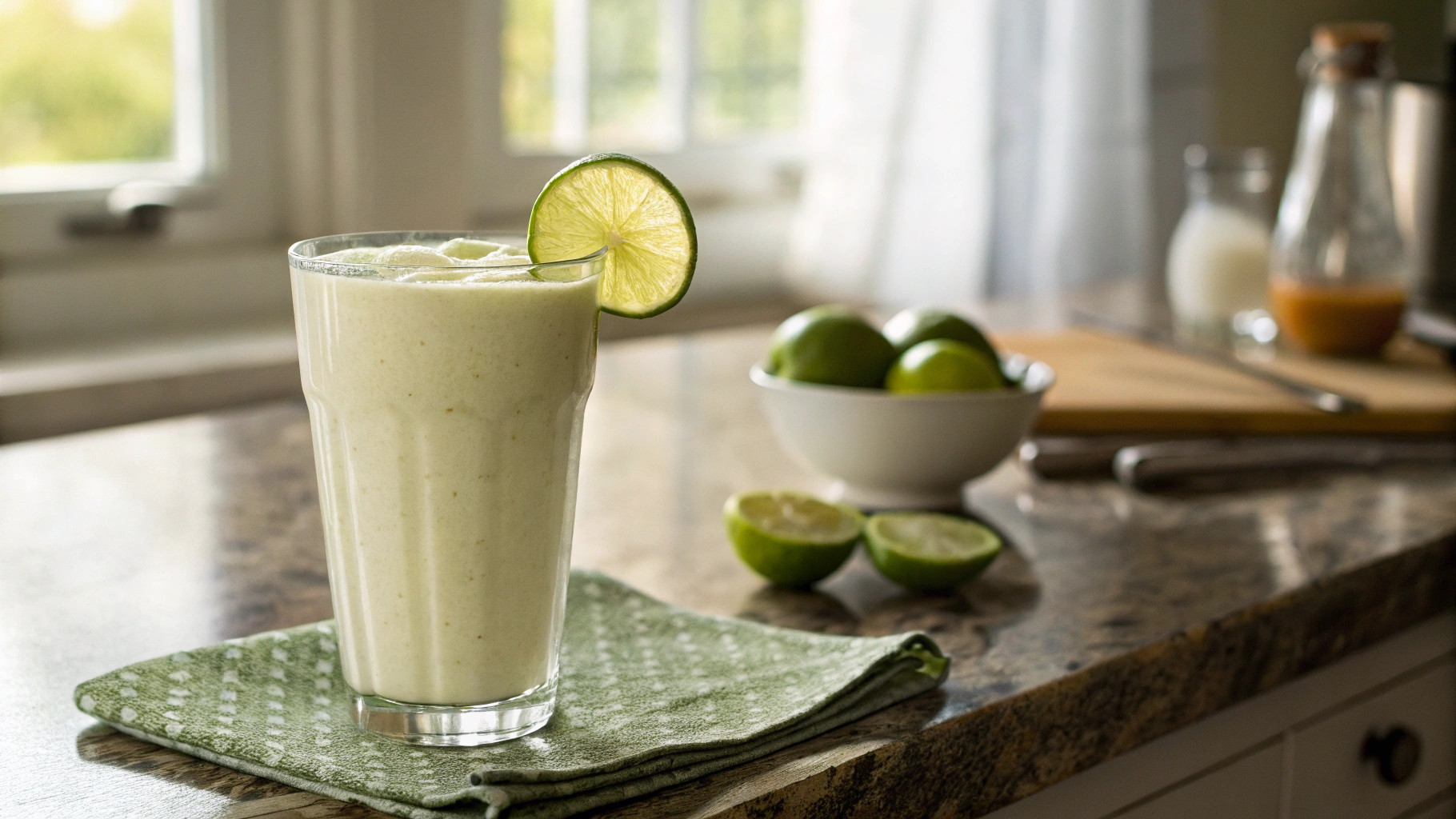 Keto Egg Fast Limeade Shake