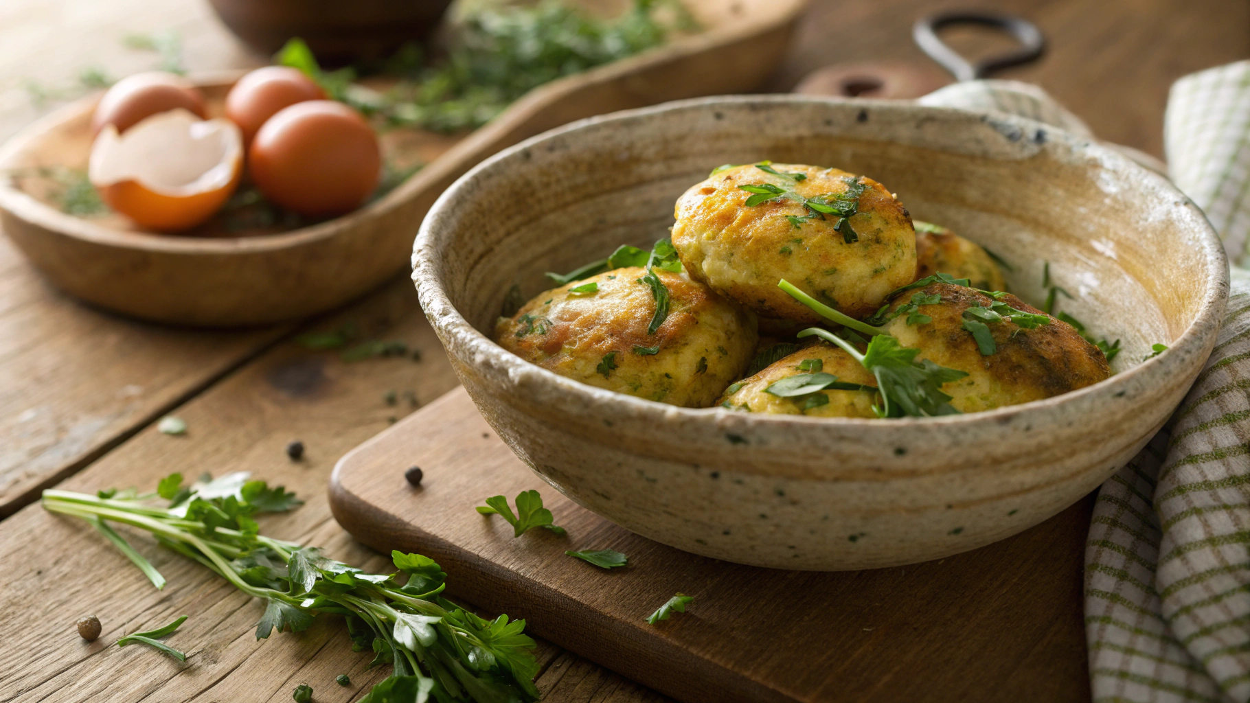 Keto Egg Fast Savory Pepper Jack Fritters