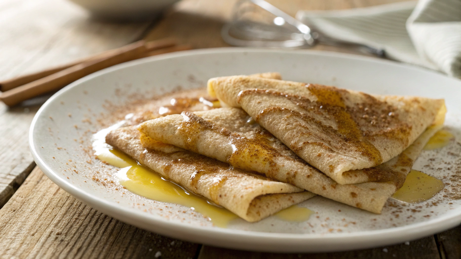 Keto Eggfast Cinnamon Sugar Crepes