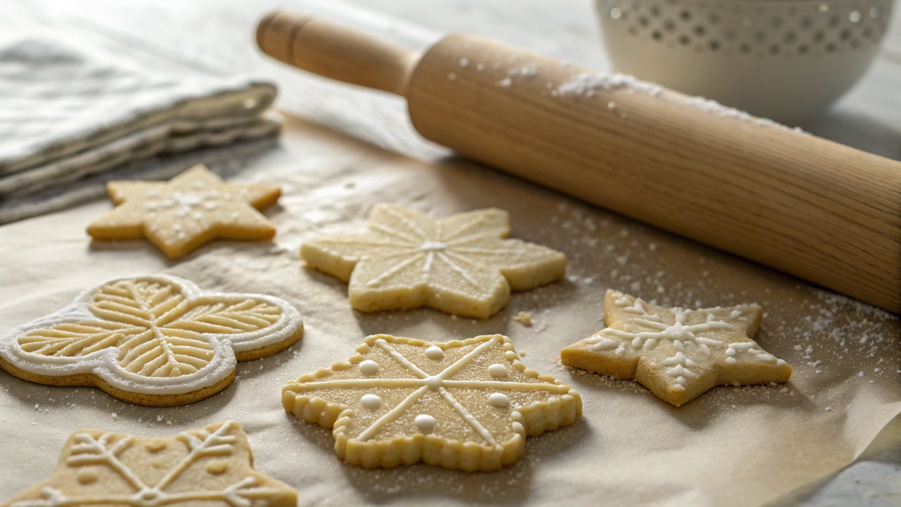 Keto Embossed Sugar Cookies